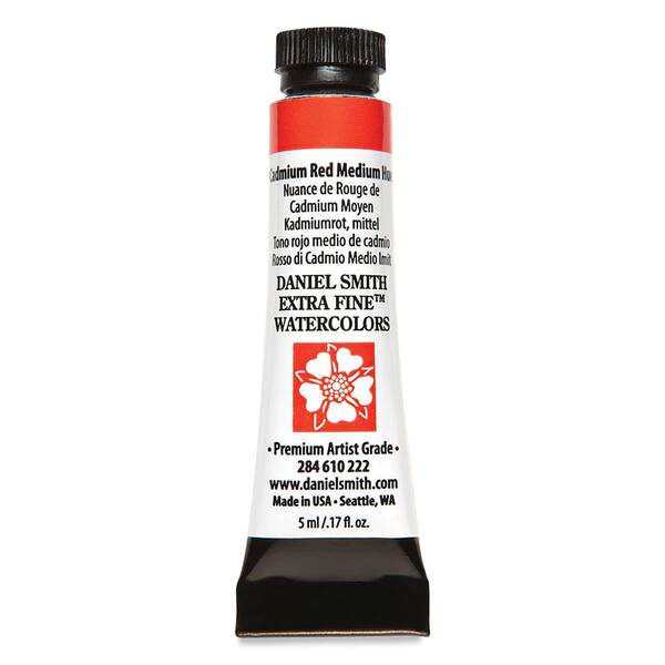 Daniel Smith Extra Fine Tüp Suluboya 5 Ml Seri 3 Cadmium Red Medium Hue - 3