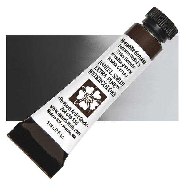Daniel Smith Extra Fine PrimaTek® Tüp Suluboya 5 Ml Seri 3 Hematite Genuine - 1