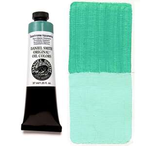 Daniel Smith - Daniel Smith Luminescent El Yapımı Yağlı Boya Orginal 37 Ml 3 Oil Colors Duocrhome Aquamarine