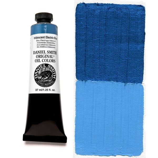 Daniel Smith El Yapımı Yağlı Boya Orginal 37 Ml 3 Oil Colors Iridescent Electric Blue - 1