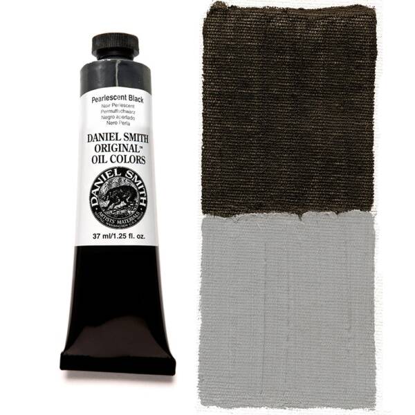 Daniel Smith Luminescent El Yapımı Yağlı Boya Orginal 37 Ml 3 Oil Colors Pearlescent Black