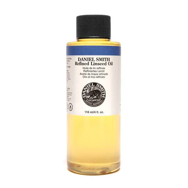 Daniel Smith Medium 118ml Refined Linseed Oil - 1