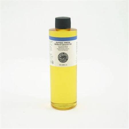 Daniel Smith Medium 237ml Refined 8 Oz Linseed Oil - 1