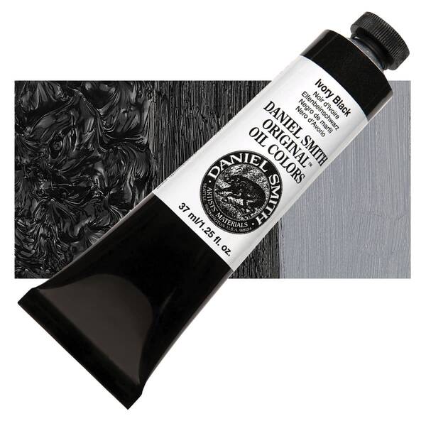 Daniel Smith Original El Yapımı Yağlı Boya 37 Ml Seri 1 Ivory Black - 1