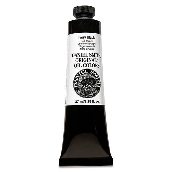 Daniel Smith Original El Yapımı Yağlı Boya 37 Ml Seri 1 Ivory Black - 2
