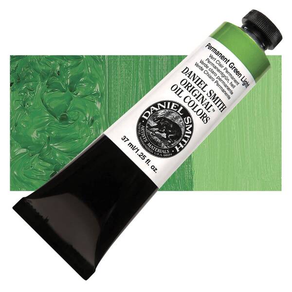 Daniel Smith Original El Yapımı Yağlı Boya 37 Ml Seri 2 Permanent Green Light - 1