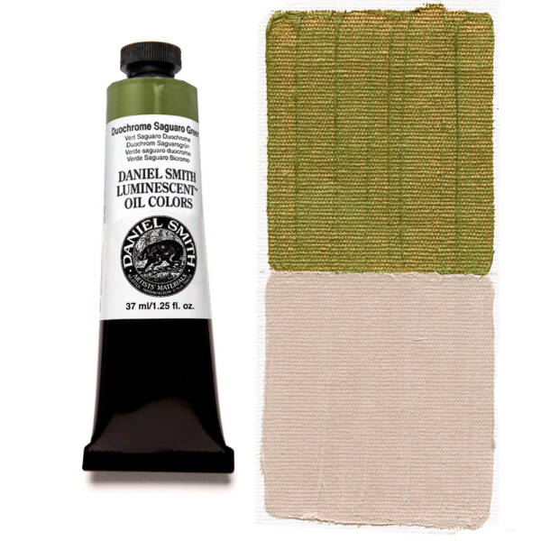 Daniel Smith Original El Yapımı Yağlı Boya 37 Ml Seri 3 Duochrome Saguaro Green - 1