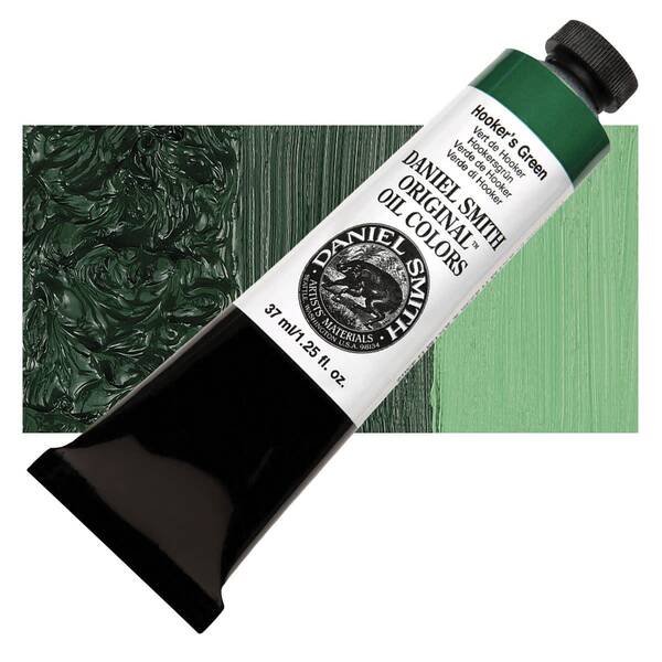 Daniel Smith Original El Yapımı Yağlı Boya 37 Ml Seri 3 Hooker's Green - 1