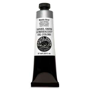 Daniel Smith Original El Yapımı Yağlı Boya 37 Ml Seri 3 Metallic Silver - 2