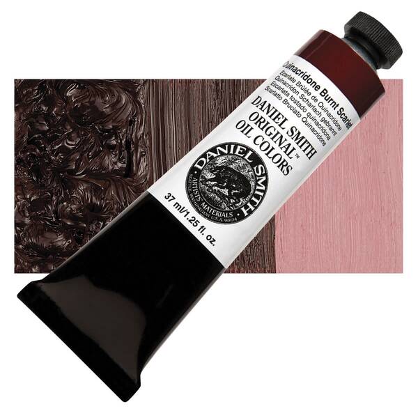 Daniel Smith Original El Yapımı Yağlı Boya 37 Ml Seri 5 Quinacridone Burnt Scarlet - 1