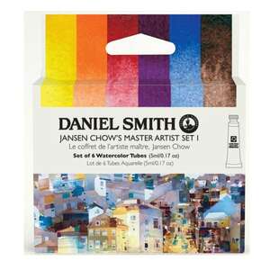 Daniel Smith - Daniel Smith Suluboya Set Jansen Chows Master Artist Set I 6X5Ml