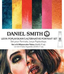 Daniel Smith - Daniel Smith Suluboya Set Lesya Poplavskayas Alternative Portrait Set 6X5Ml
