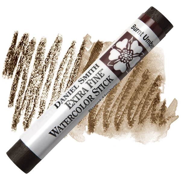 Daniel Smith Extra Fine Çubuk Sulu Boya Burnt Umber - 1