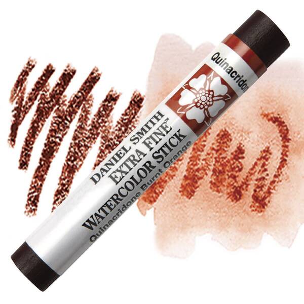 Daniel Smith Extra Fine Çubuk Sulu Boya Quinacridone Burnt Orange - 1