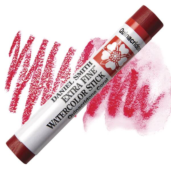 Daniel Smith Extra Fine Çubuk Sulu Boya Quinacridone Coral - 1