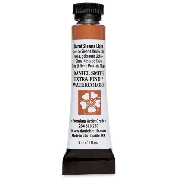 Daniel Smith Extra Fine Tüp Suluboya 5 Ml Seri 1 Burnt Sienna Light - 3