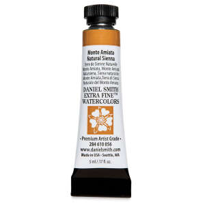 Daniel Smith Extra Fine Tüp Suluboya 5 Ml Seri 1 Monte Amiata Natural Sienna - 3