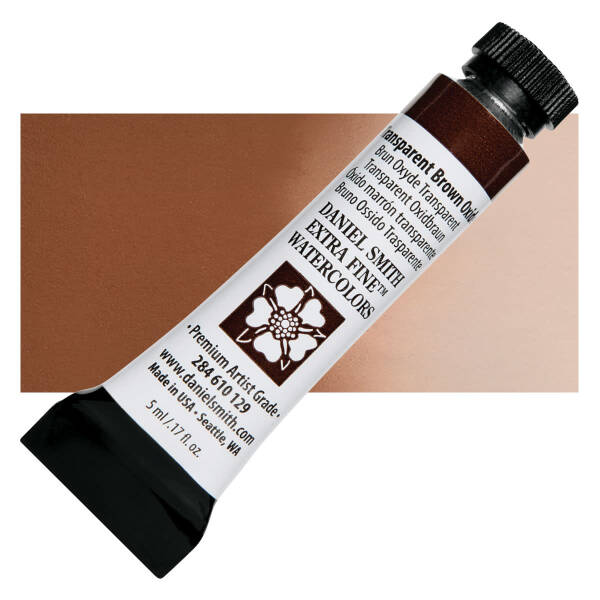 Daniel Smith Extra Fine Tüp Suluboya 5 Ml Seri 1 Transparent Brown Oxide - 1