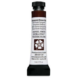 Daniel Smith Extra Fine Tüp Suluboya 5 Ml Seri 1 Transparent Brown Oxide - 3