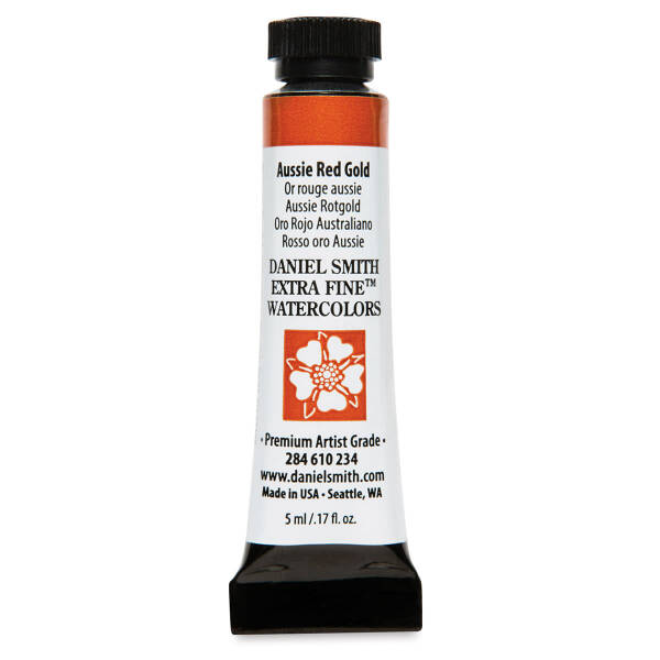 Daniel Smith Extra Fine Tüp Suluboya 5 Ml Seri 2 Aussie Red Gold - 3
