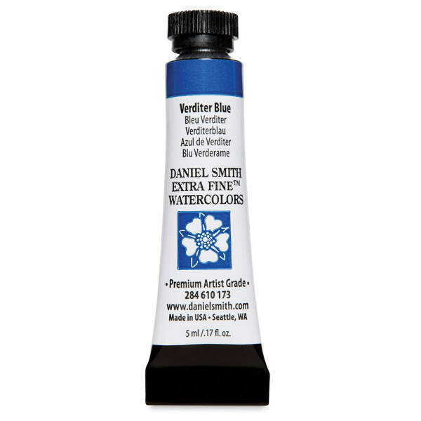 Daniel Smith Extra Fine Tüp Suluboya 5 Ml Seri 2 Verditer Blue - 3