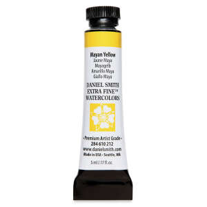 Daniel Smith Extra Fine Tüp Suluboya 5 Ml Seri 3 Mayan Yellow - 3