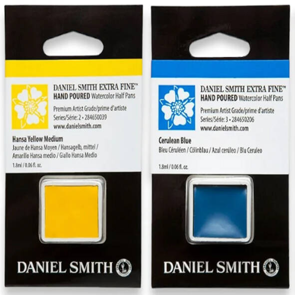 Daniel Smith Watercolor Yarım Tablet Sulu Boyalar