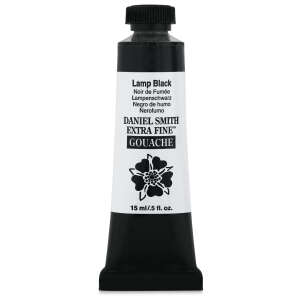 Daniel Smith Extra Fine Guaj Boya 15 Ml Seri 1 Lamp Black - 3
