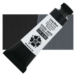 Daniel Smith Extra Fine Guaj Boya 15 Ml Seri 1 Lamp Black - 1