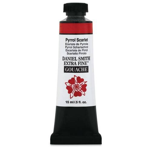 Daniel Smith Extra Fine Guaj Boya 15 Ml Seri 3 Pyrrol Scarlet - 3