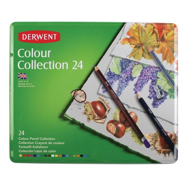Derwent Colour Collection 24'Lü Teneke Kutu