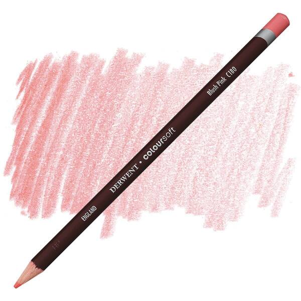 Derwent Coloursoft Blush Pink C180