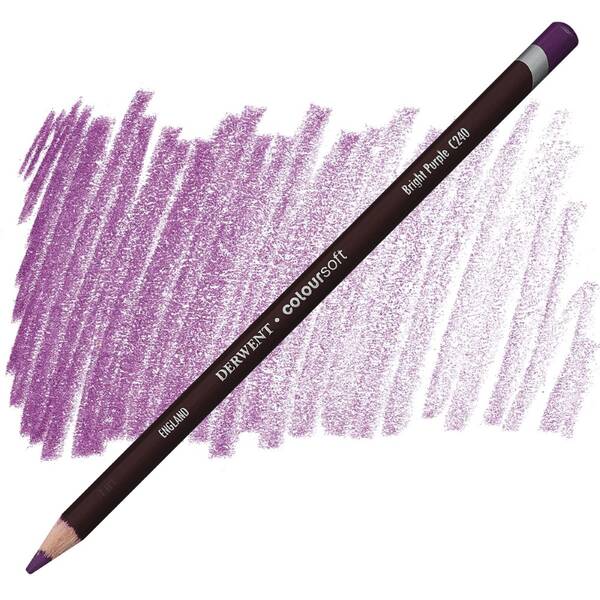 Derwent Coloursoft Bright Purple C240 - 1