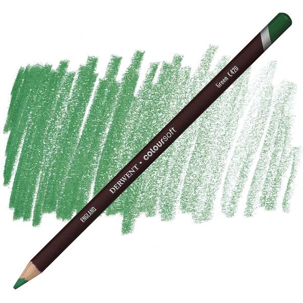 Derwent Coloursoft Green C420 - 1