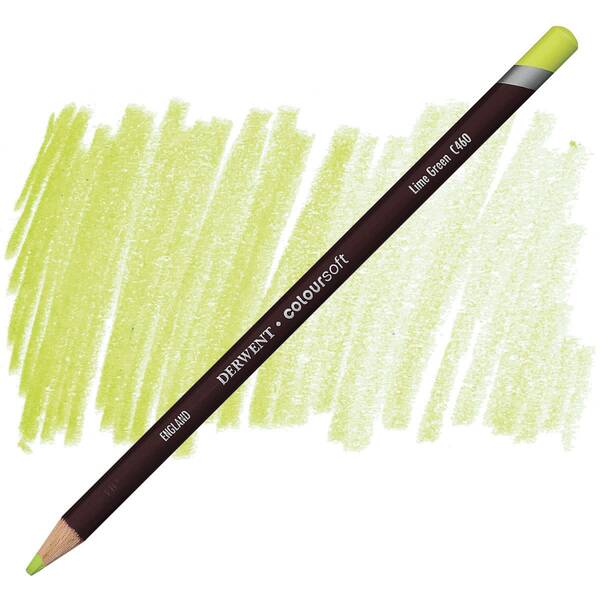 Derwent Coloursoft Lime Green C460 - 1