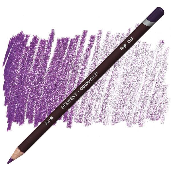 Derwent Coloursoft Purple C250