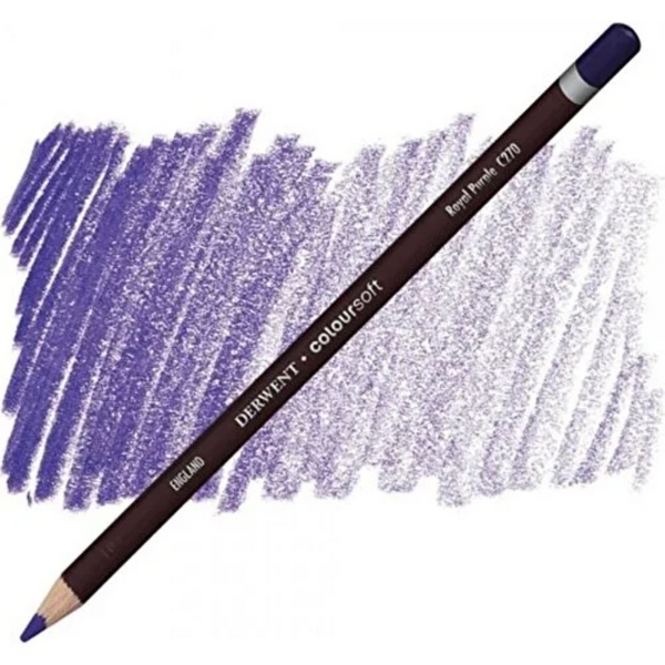 Derwent Coloursoft Royal Purple C270 - 1