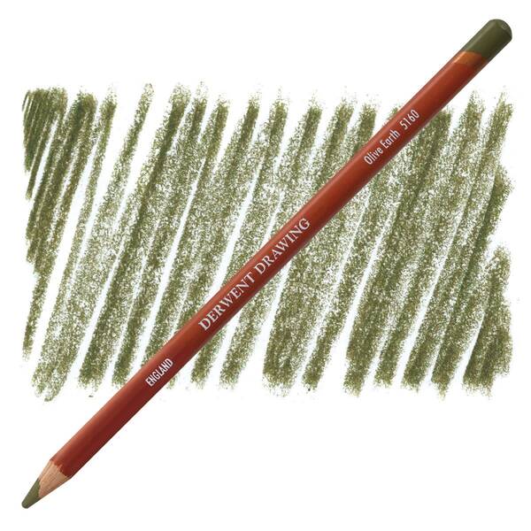 Derwent Drawing Pencil Olive Earth 5160