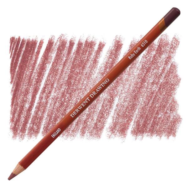 Derwent Drawing Pencil Ruby Earth 6510