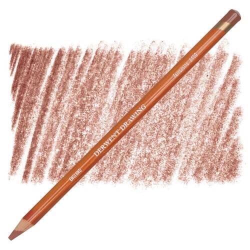 Derwent Drawing Pencil Terracotta 6400 - 1