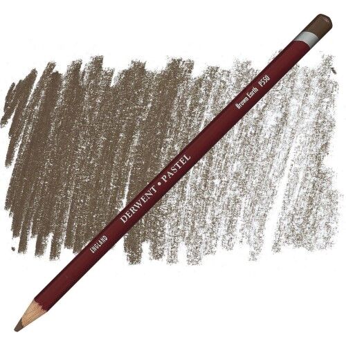Derwent Pastel Kalem P550 Brown Earth