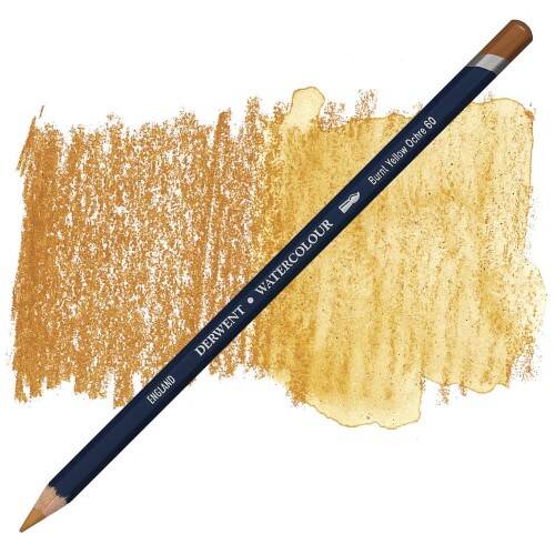 Derwent Watercolour Kalem 60 Burnt Yellow Ochre - 1