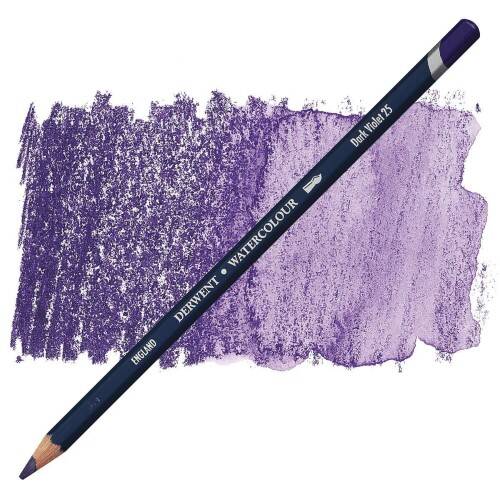 Derwent Watercolour Kalem 25 Dark Violet - 1