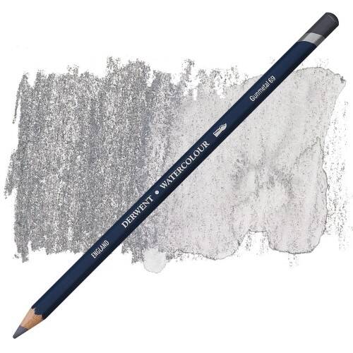 Derwent Watercolour Kalem 69 Gunmetal - 1