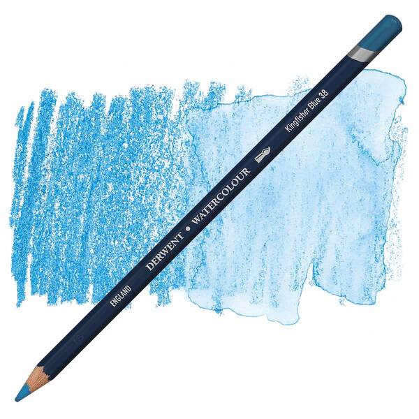 Derwent Watercolour Kalem 38 Kingfisher Blue - 1