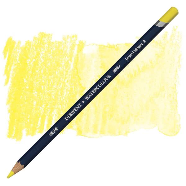 Derwent Watercolour Kalem 02 Lemon Cadmium - 1