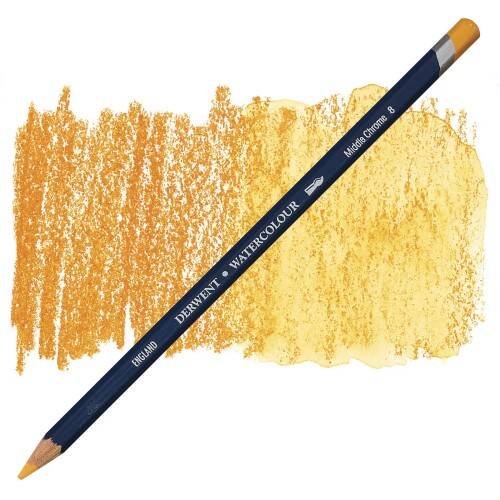 Derwent Watercolour Kalem 08 Middle Chrome - 1