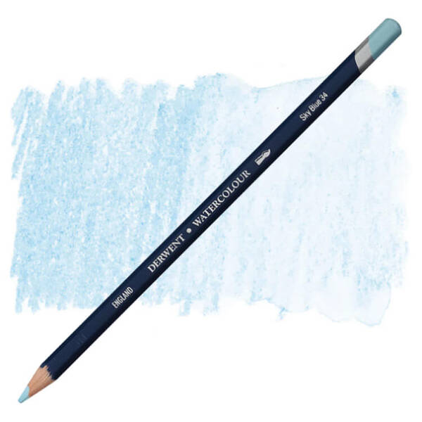 Derwent Watercolour Kalem 34 Sky Blue - 1