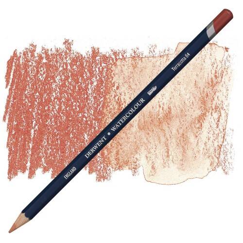 Derwent Watercolour Kalem 64 Terracotta - 1