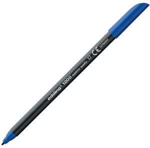 Edding - Edding E-1200 Grafik Kalemi Çelik Mavisi
